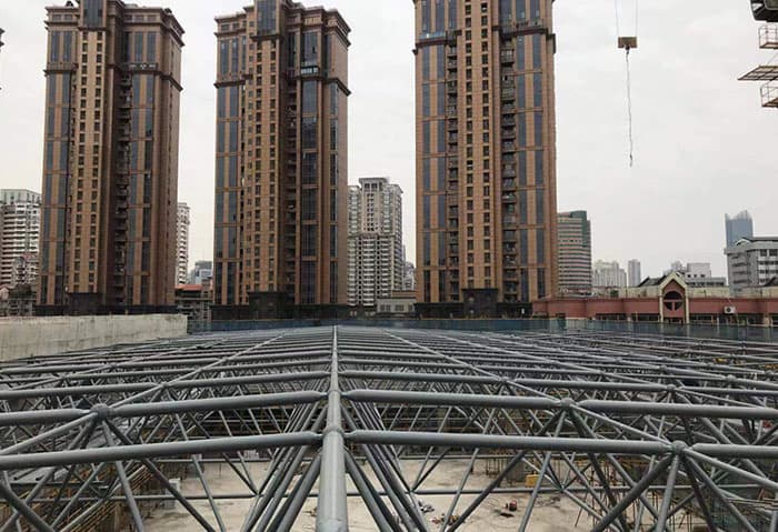白银螺栓球网架公司