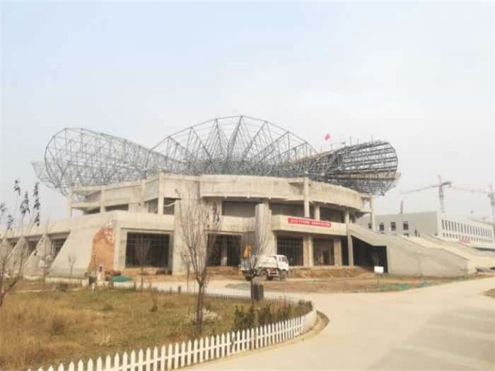 白银体育馆网架工程